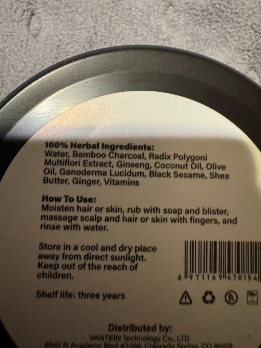 NEW Black Soap Grey Coverage Bar Shampoo - Activated - Picture 3 of 6